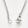Non-Tarnish 201 Stainless Steel Pendant Necklaces LS-NJEW-T009-JN104-1-40-3