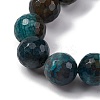 Natural Dragon Veins Agate(Dyed & Heated) Beads Strands G-K390-A01-01-3