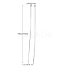 Tarnish Resistant 304 Stainless Steel Ball Head Pins LS-STAS-K146-045-0.7x70mm-2