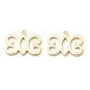 Brass Pendants KK-Z010-05G-1