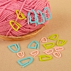 15Pcs 3 Styles Plastic Knittings PW-WG84565-01-5