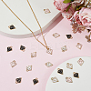 60Pcs 3 Colors Alloy Enamel Pandants FIND-LP0001-43-3