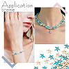 4 strands 2 colors Synthetic Turquoise Beads Strands TURQ-AR0001-44-6