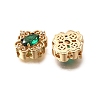 Brass Glass Beads KK-M318-46G-03-2
