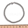 Tarnish Resistant 304 Stainless Steel Wheat Chains Bracelets BJEW-O091-04P-4