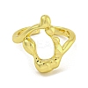 Brass Cuff Rings for Women RJEW-E294-05G-02-2