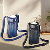 2Pcs 2 Colors Polyester Plastic Water Bottle Mesh Pouches AJEW-CN0004-37A-7