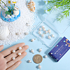 30Pcs 2 Colors Natural Cultured Freshwater Pearl Potato Connector Charms PALLOY-SC00012-3