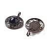 Synthetic Blue Goldstone Pendants G-Q158-03A-R12-2