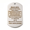 Non-Tarnish 201 Stainless Steel Pendants STAS-L079-09P-1