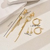 Stainless Steel Star Tassel Earrings Sets LS-OV1980-2-2