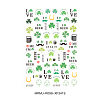 Self Adhesive Nail Art Stickers Decals for Ireland MRMJ-R096-XF3419-1