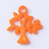 Opaque Acrylic Pendants SACR-S202-22-2