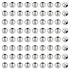 304 Stainless Steel Beads STAS-UN0016-38P-1