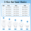 5Pcs 5 Styles Acrylic Display Pedestals for Jewelry ODIS-BC0001-20B-2