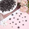 300Pcs 5 Styles Iron Studs Rivets IFIN-HY0001-13-4