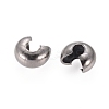 Iron Crimp Beads Covers IFIN-H028-NFB-NF-2