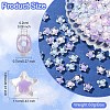 60G 3 Colors Transparent Acrylic Beads TACR-YW0002-46-3