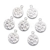 Non-Tarnish 304 Stainless Steel Charms STAS-F249-48P-1