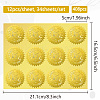 34 Sheets Honor Roll Self Adhesive Gold Foil Embossed Stickers DIY-WH0509-038-2