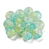 Transparent Crackle Glass Beads GLAA-L046-01A-20-1