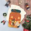 Bottle Shape Unfinished Wood Slices DIY-GA0001-12-5