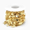 Brass Scalloped Bar Chains CHC-L039-02G-A-RS-1