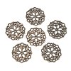Tibetan Style Filigree Joiners Links LS-TIBE-A11623-R-FF-3