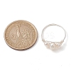 Natural Pearl Finger Rings RJEW-JR00604-02-3