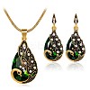 Alloy Rhinestone Jewelry Sets FS-WG746AE-02-1