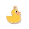 Alloy Enamel Pendants ENAM-A008-25KCG-1