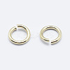 Brass Open Jump Rings LS-X-KK-G331-08-3x0.5-NF-2