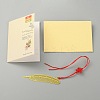 Brass Bookmarks LS-AJEW-WH0322-02A-G-1