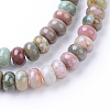 Natural Indian Agate Bead Strands X-G-R403-4x6-13-1