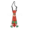 Chistmas Theme Non-woven Fabrics Necktie LS-AJEW-L092-A06-1