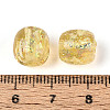 Handmade Foil Lampwork Beads Strands FOIL-T008-01E-4