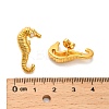 304 Stainless Steel Rhinestone Stud Earrings LS-EJEW-P316-07G-2