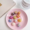 Opaque Acrylic Beads OACR-E026-01-2