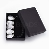 Spiral Shell Stretch Charm Bracelets BJEW-JB04114-6
