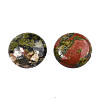 Natural Unakite Cabochons G-TAC0010-02A-2