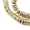 Electroplated Synthetic Non-magnetic Hematite Beads Strands G-H327-I01-01E-3