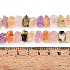 Natural Amethyst & Citrine & Rose Quartz & Prehnite Beads Strands G-N347-09A-12-5