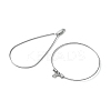 75Pcs 5 Styles 304 Stainless Steel Wire Pendants FIND-FS0002-25-3