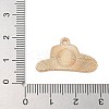 Western Cowboy Theme Alloy Enamel Pendants ENAM-A008-22KCG-03-3