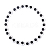 Black & White Plastic Wiggle Googly Eyes Cabochons LS-DOLL-PW0001-077C-1