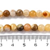 Natural Yellow Jade Beads Strands G-F591-17-6MM-6