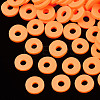 Eco-Friendly Handmade Polymer Clay Beads CLAY-R067-6.0mm-B11-4