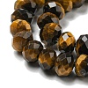 Natural Tiger Eye Beads Strands G-K351-B08-02-4