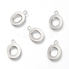 Non-Tarnish 201 Stainless Steel Charms X-STAS-C021-06P-O-1