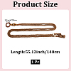 Handmade Weaving Cotton Waist Chain Belts for Women Ladies Dress AJEW-WH20017-73C-2